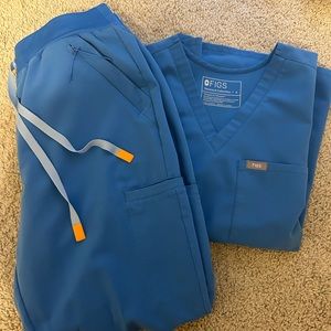 Figs scrubs- Capri Blue